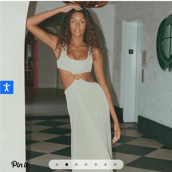 Montce Jade Sparkle Ky Maxi Dress - Picture 2 of 6